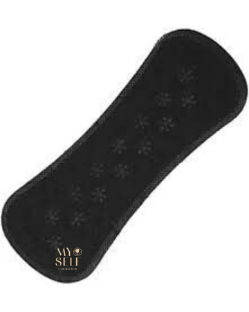 EasyLife Regular Black Panty Liners 40 Ct. myselflingerie.com